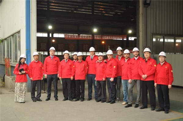 俄罗斯天然气公司团队莅临熊谷