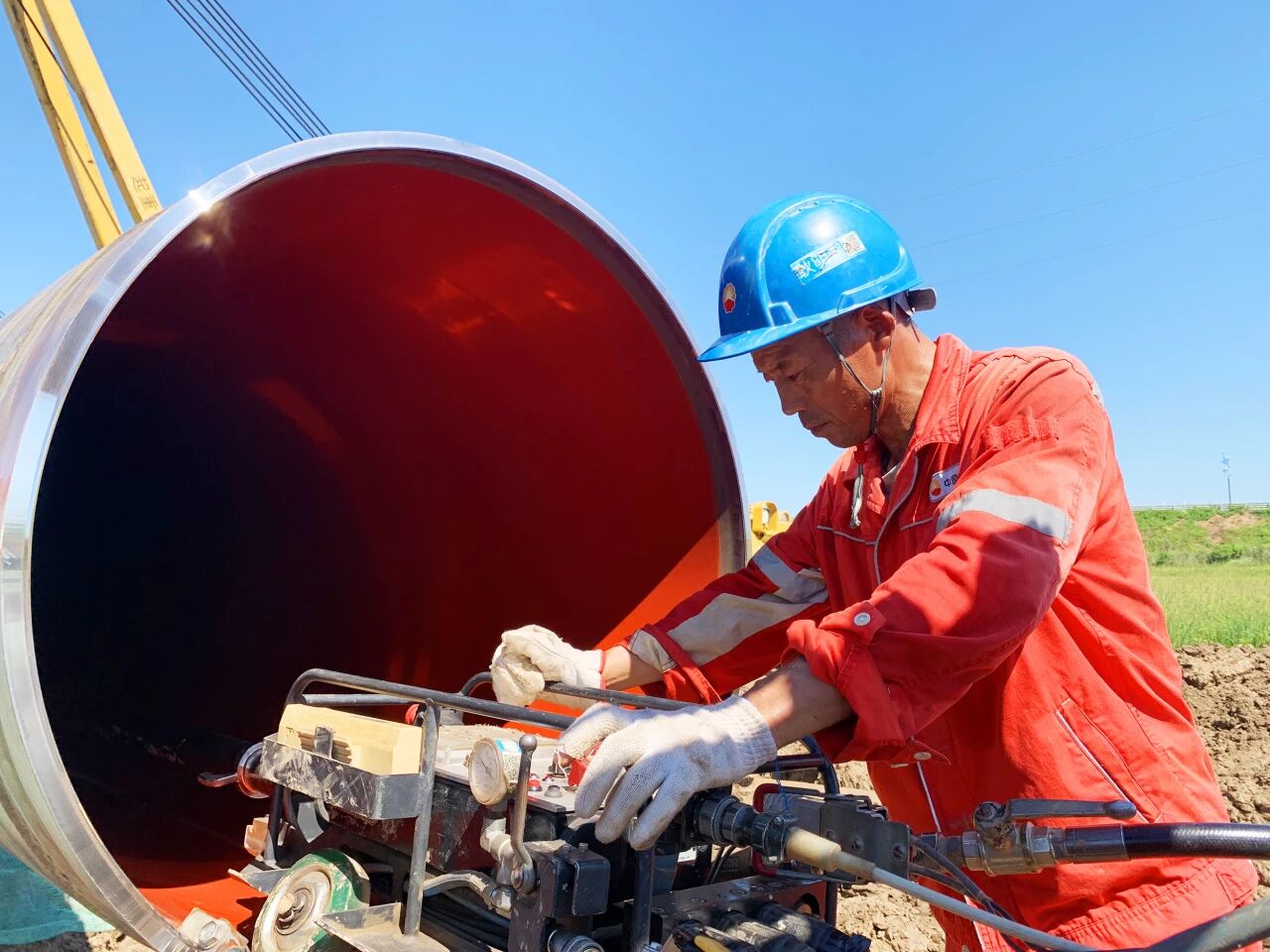 2052道焊口零返修！CPP213机组携熊谷自动焊机闪耀川气东送二线